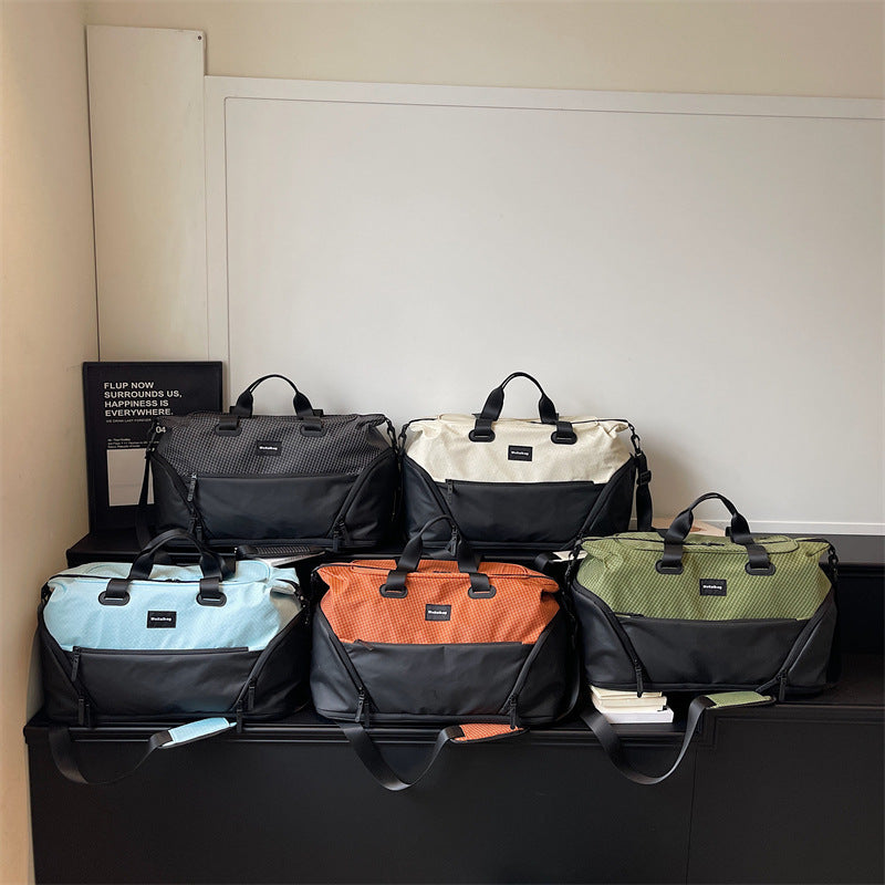Multifunctional Sports and Leisure Bag with Removable Shoulder Straps Bowlift