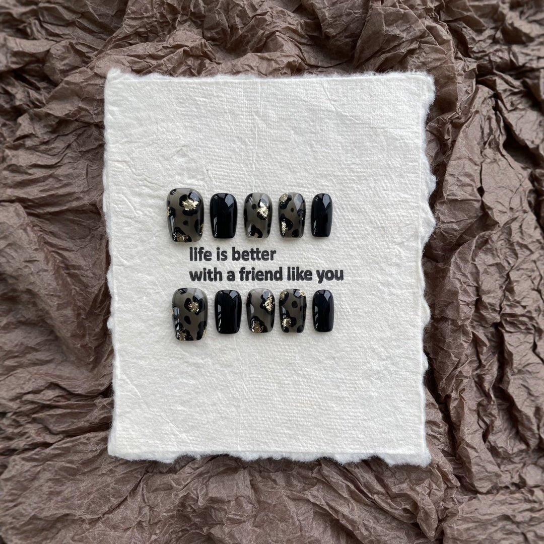 Artisanal Animal Print Press-On Nail Set