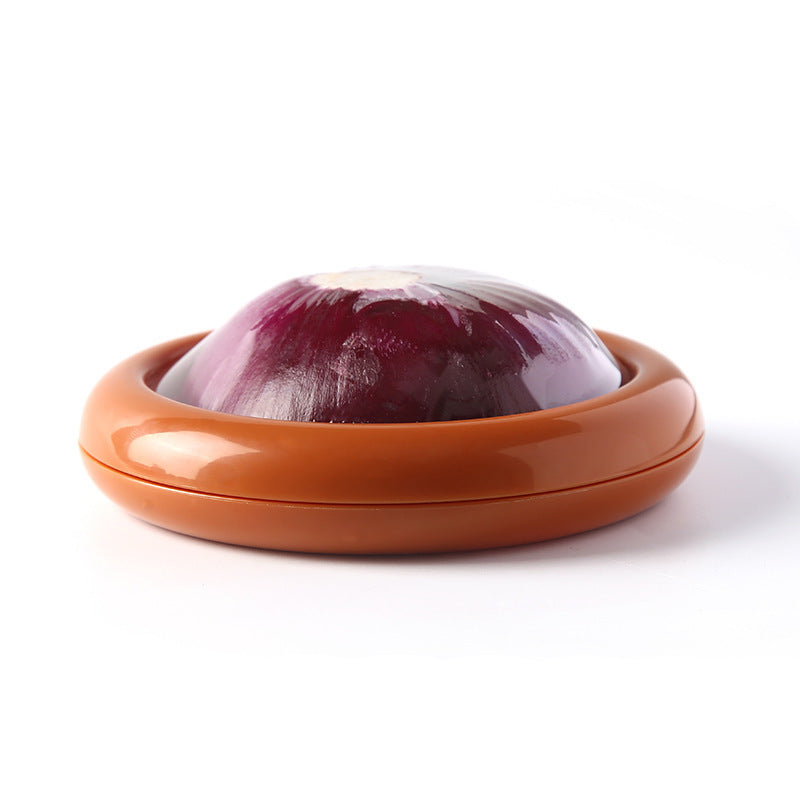 Airtight Half Onion Storage Keeper With Silicone Seal