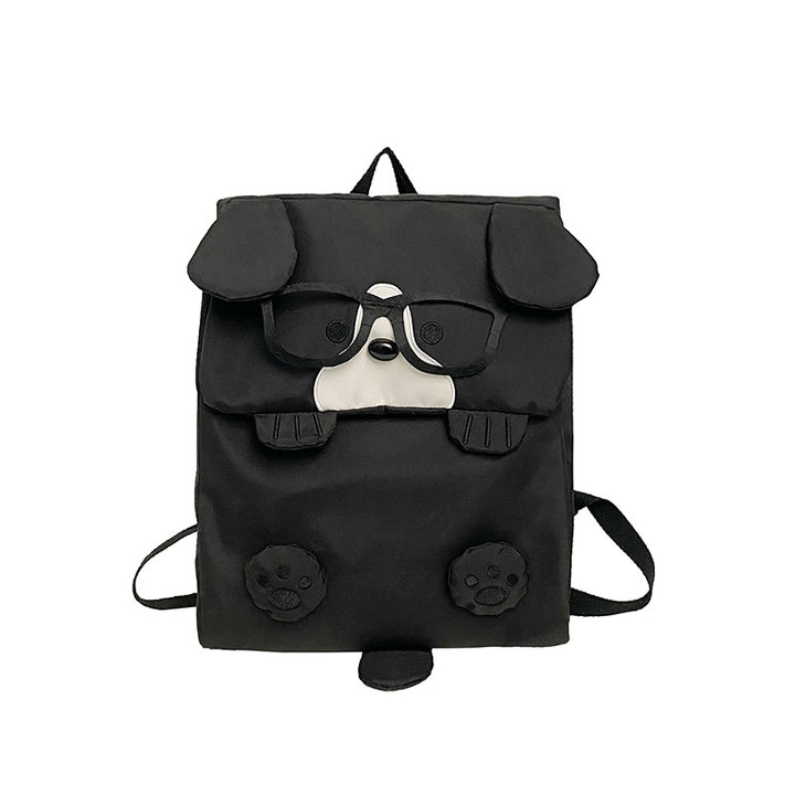 Backpack in Creative Dog Design with Funny Details Bowlift