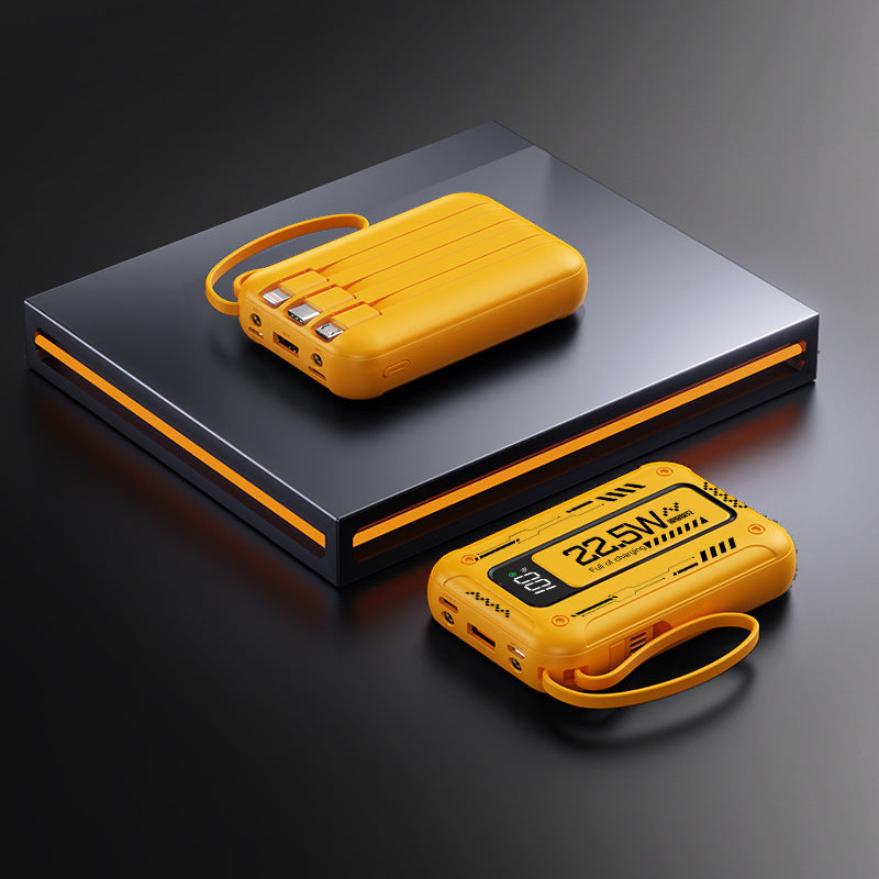 Robust power bank with ultra-modern fast charging function Bowlift
