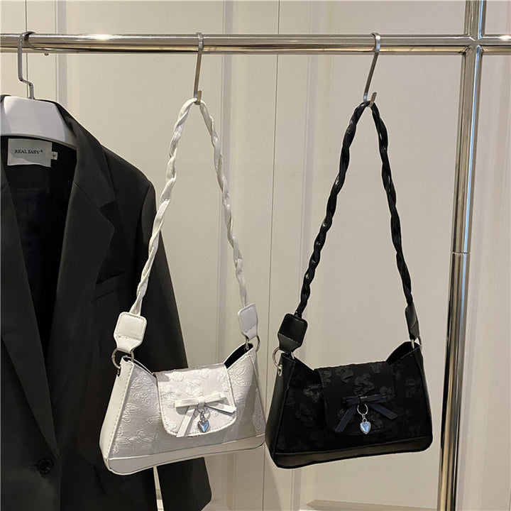 Elegant Bow Detail Shoulder Bag Bowlift