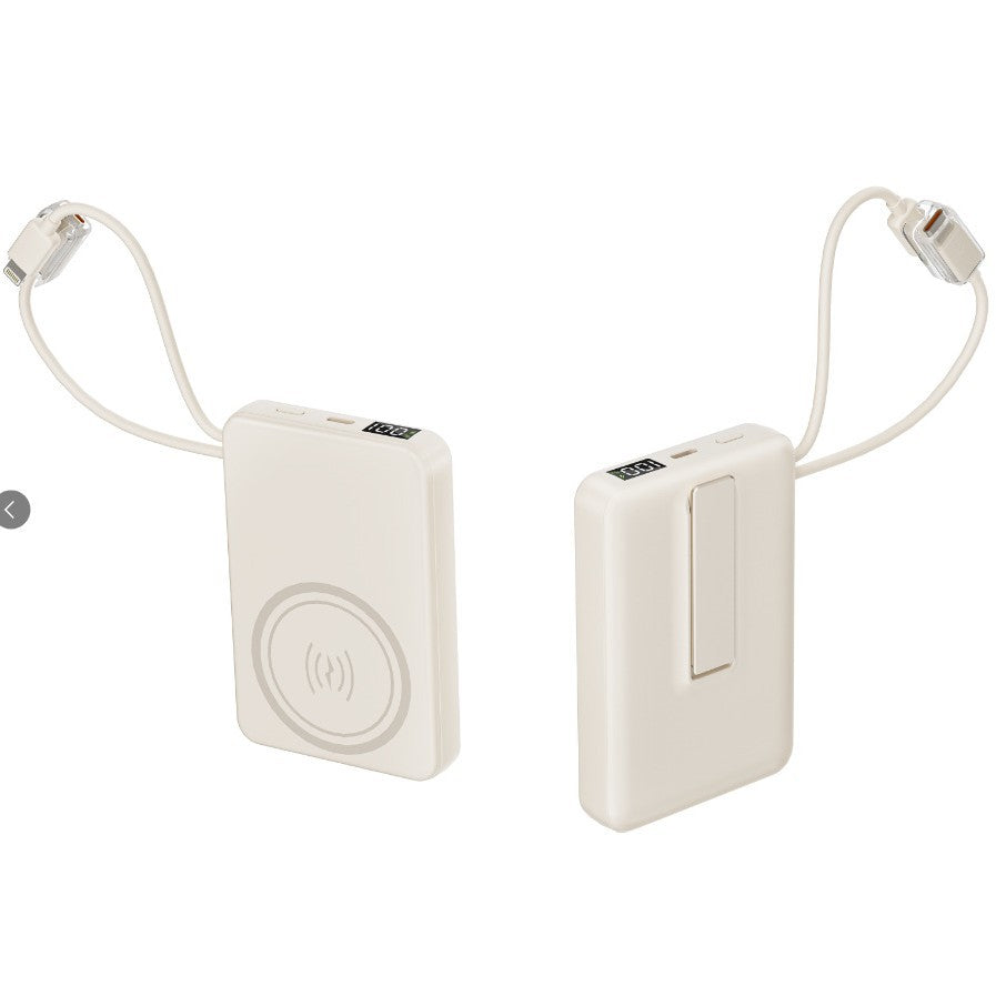 Compact power bank with integrated LCD display Bowlift