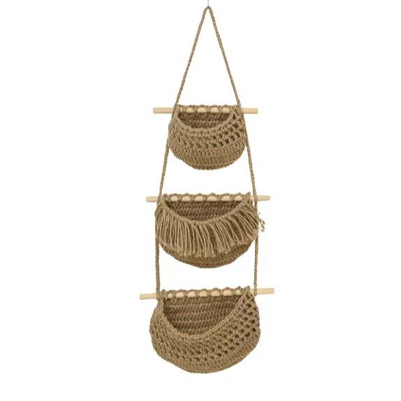 Hanging Crochet Storage Baskets Bowlift