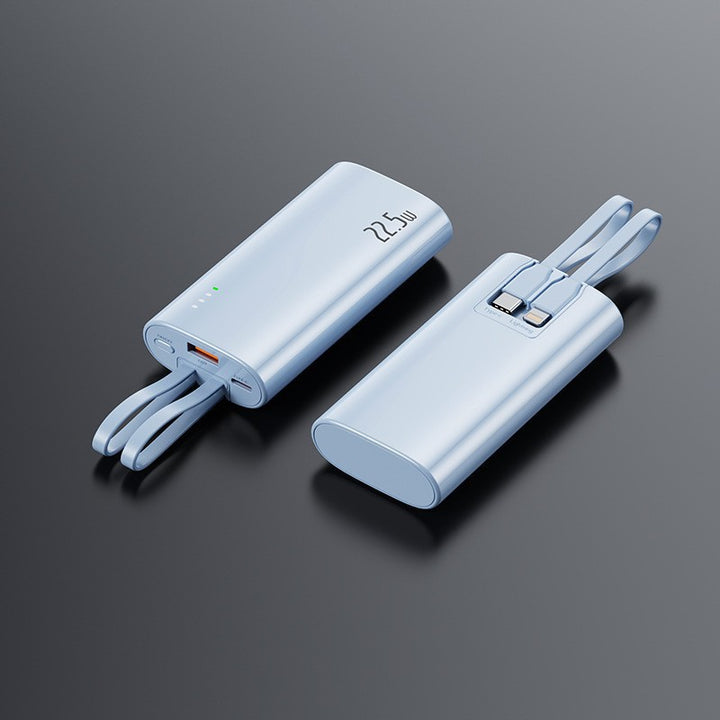 Portable power bank with innovative charging technology and digital display Bowlift
