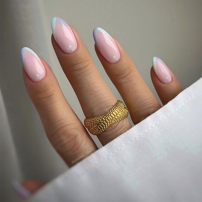 Glamorous Glittery Stiletto Press-On Nails Bowlift