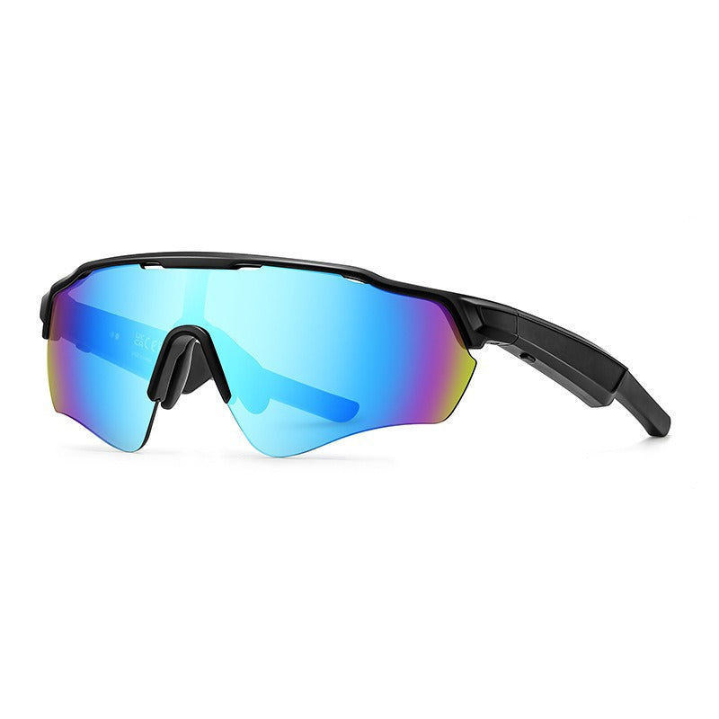 Unisex nan lightweight performance sports glasses with polarized UV protection lenses and non-slip nose bridge Bowlift