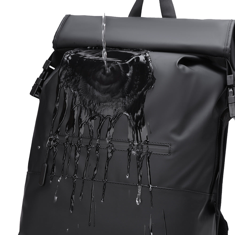 Waterproof Roll-Top Backpack Bowlift