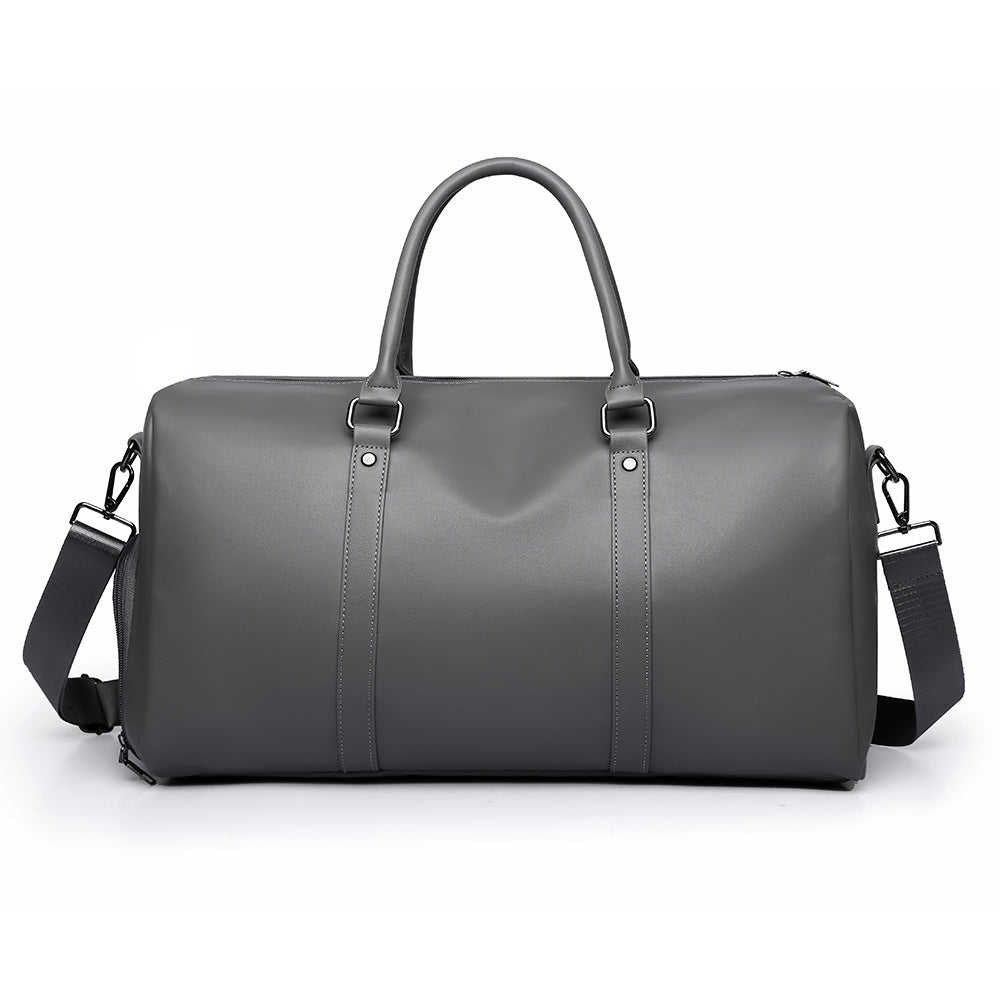 Premium Leather Travel Duffel Bag Bowlift