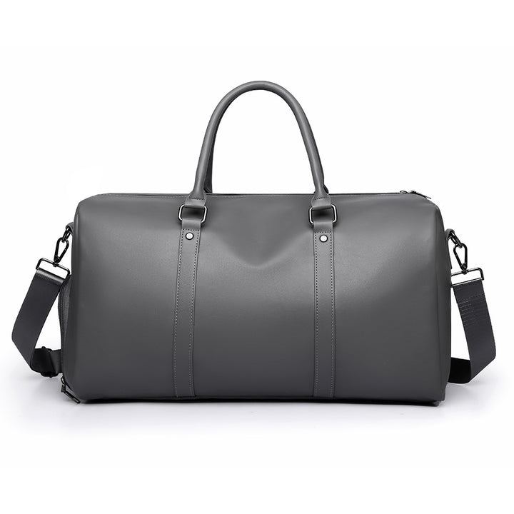 Premium Leather Travel Duffel Bag Bowlift