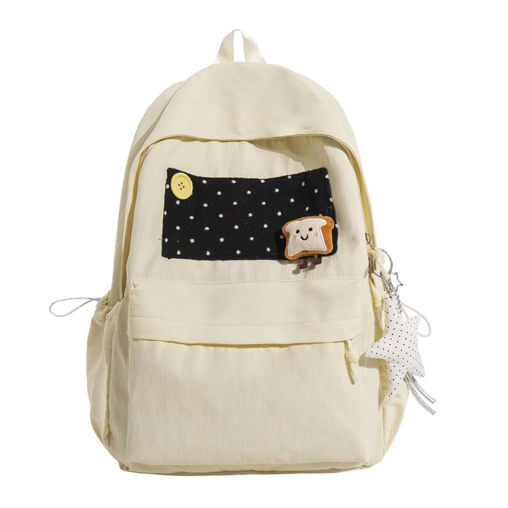 Playful Character-themed Backpack Bowlift