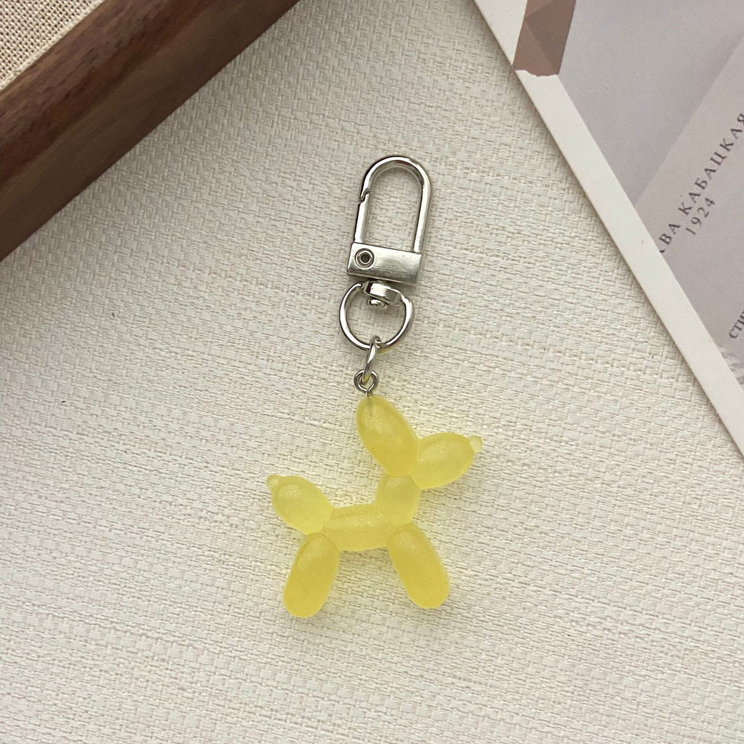 Playful Balloon Animal Keychain Bowlift