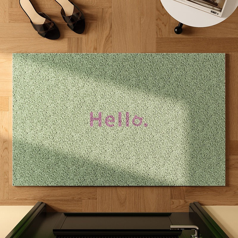 Decorative Hello Doormat Bowlift