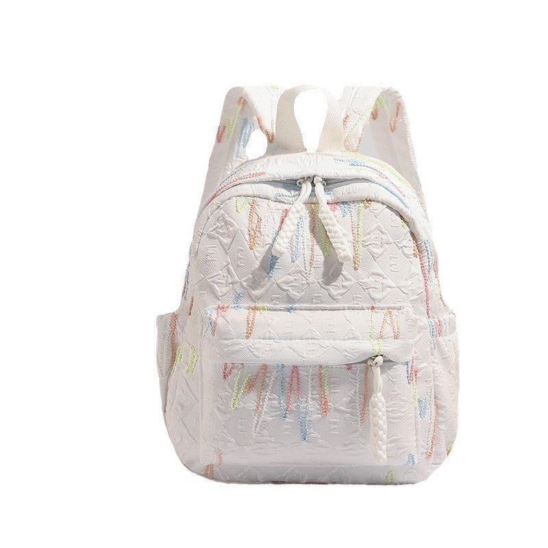 Backpack with Sparkling Details Bowlift