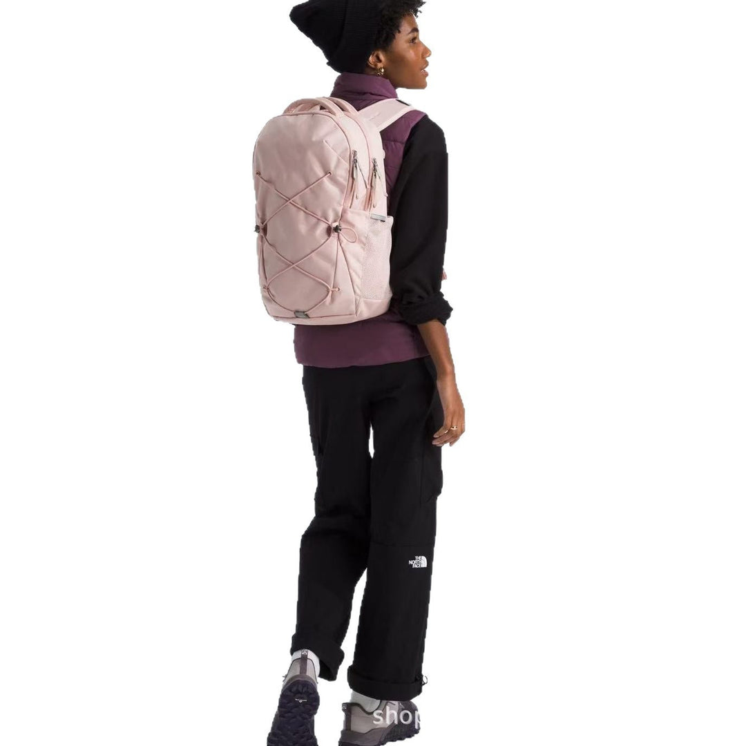 Urban leisure backpack with elastic front rubber Bowlift