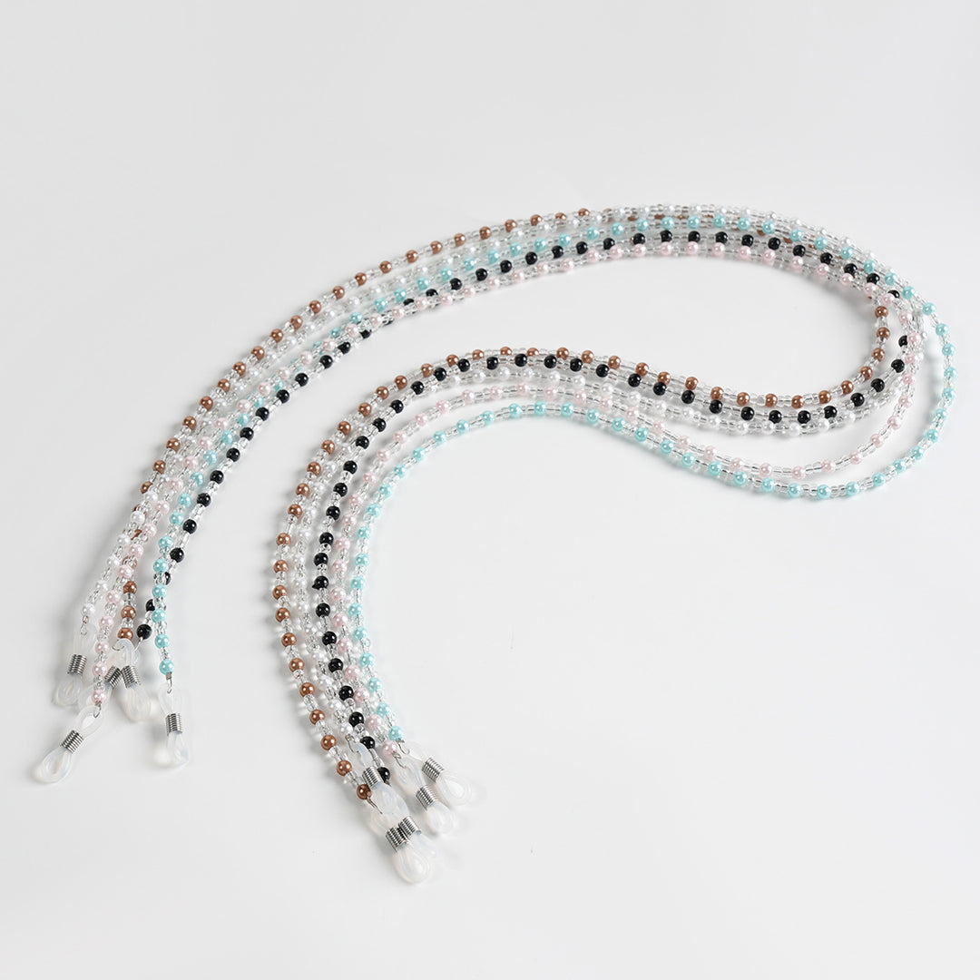 Vintage-Inspired Beaded Eyewear Chain Bowlift
