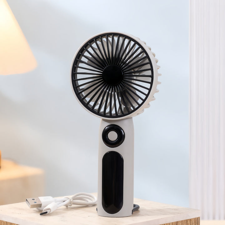 Portable USB Mini Hand Fan with Variable Speed Control Bowlift