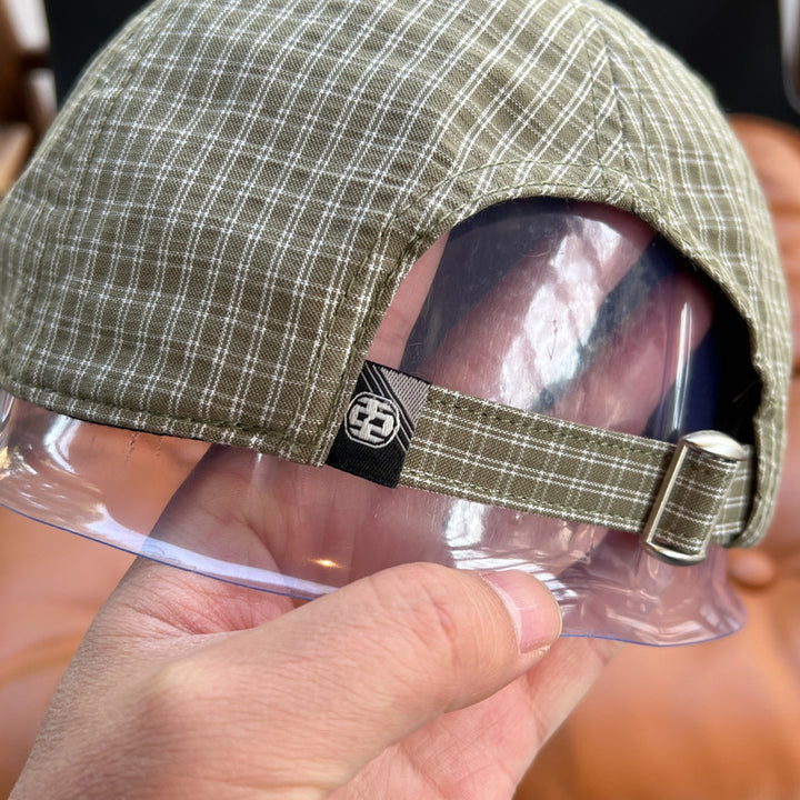 Men's Casual Checkered Baseball Cap Bowlift
