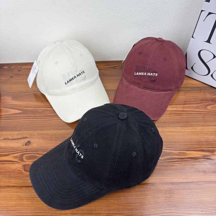 Men's Corduroy Baseball Cap Bowlift