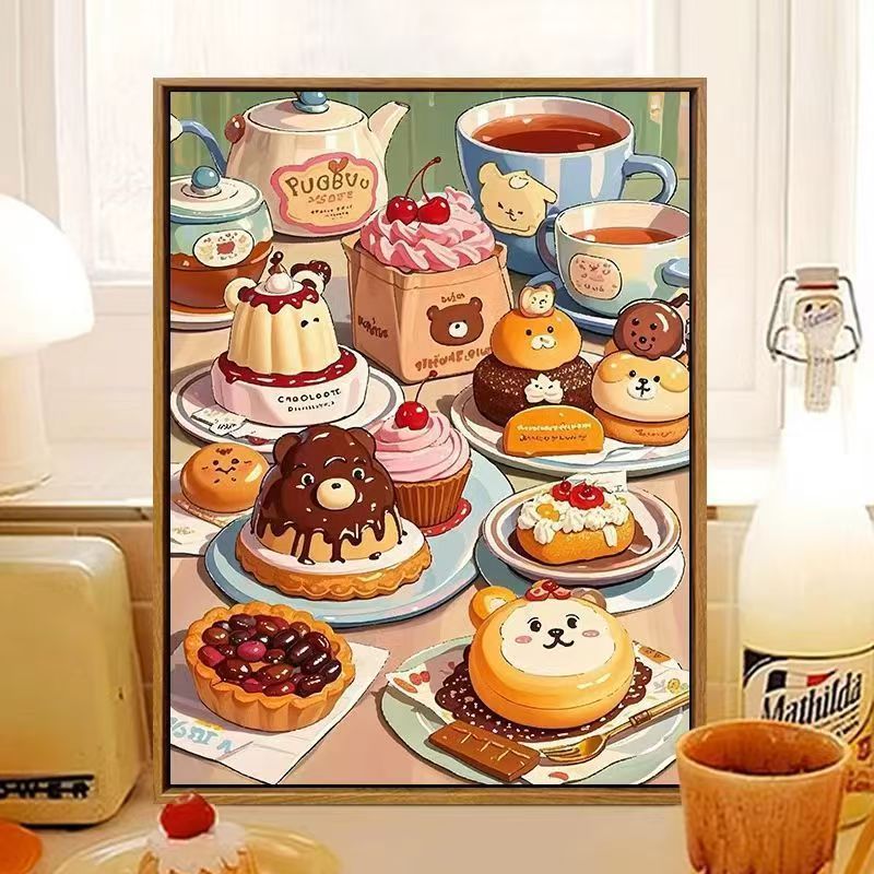 Cute Dessert-Themed Wall Art Bowlift
