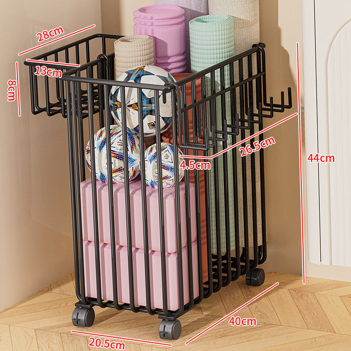 Versatile Rolling Storage Cart with Dividers Bowlift