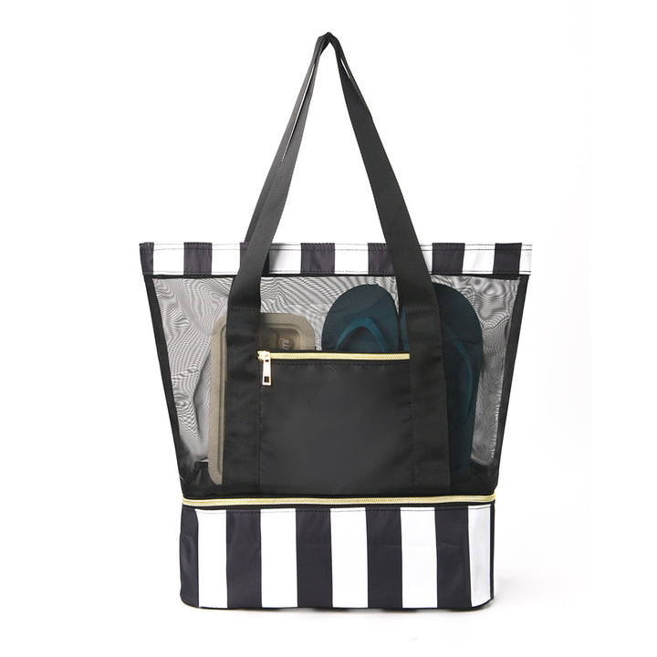 Practical tote bag with mesh design Bowlift