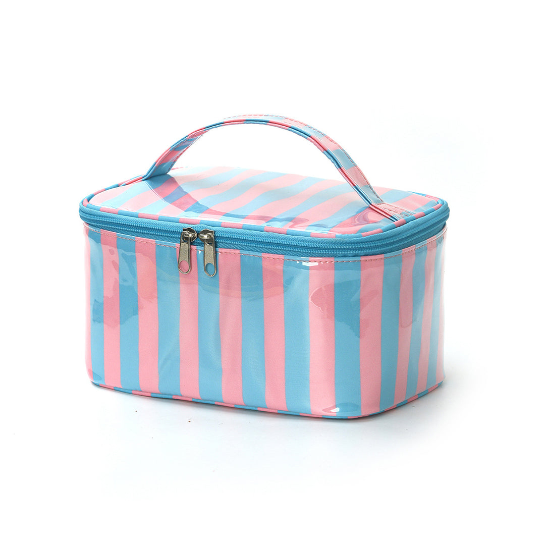 Cosmetic Organizer with Practical Carry Handle Bowlift