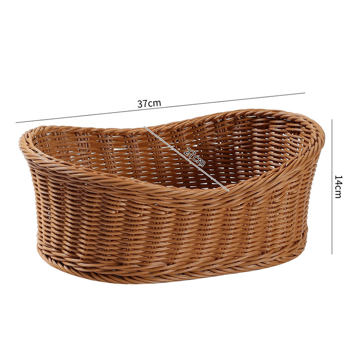 Decorative Woven Fruit Basket Bowlift