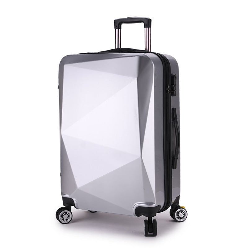 Unisex Lightweight Textured Hard Shell Wheeled Luggage Bowlift