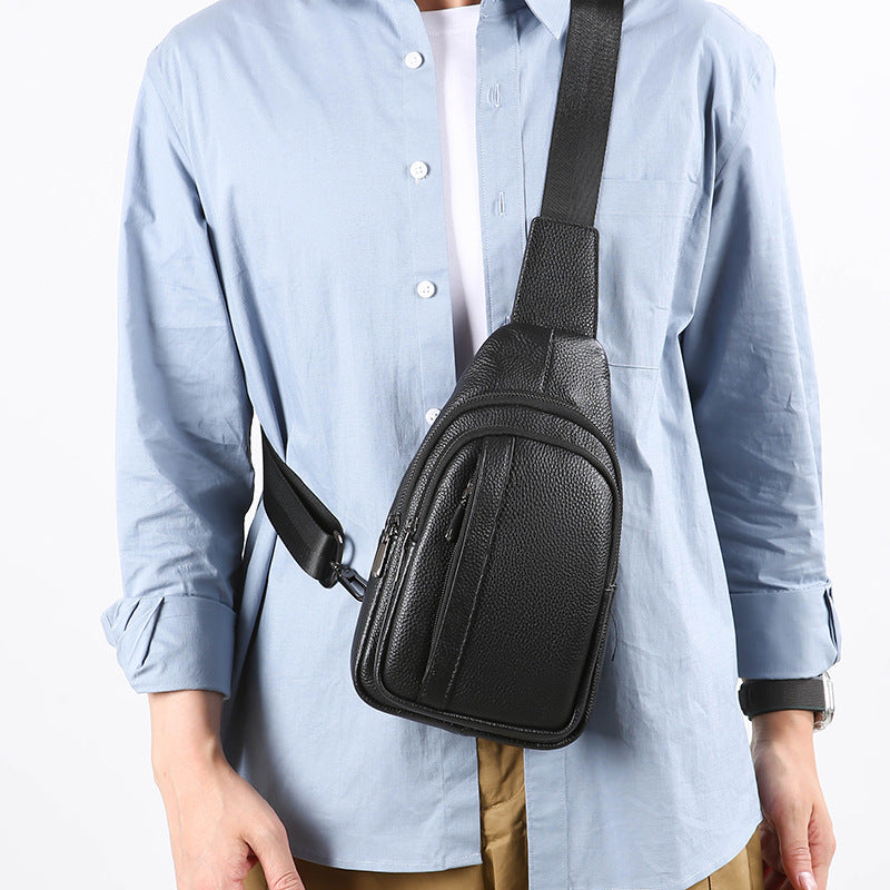 Premium Leather Sling Bag Bowlift