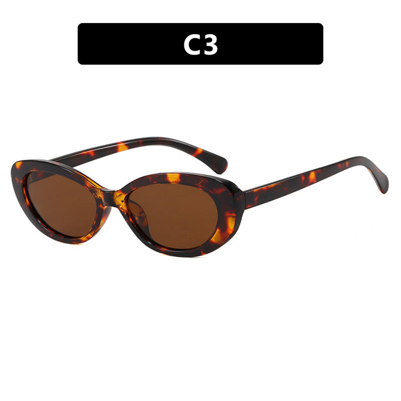 Women's fashionable cat-eye sunglasses with UV protection and elegant frame Bowlift