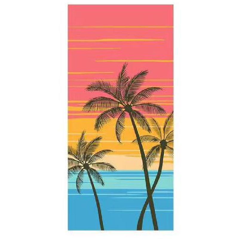 Tropical Paradise Beach Towel Bowlift