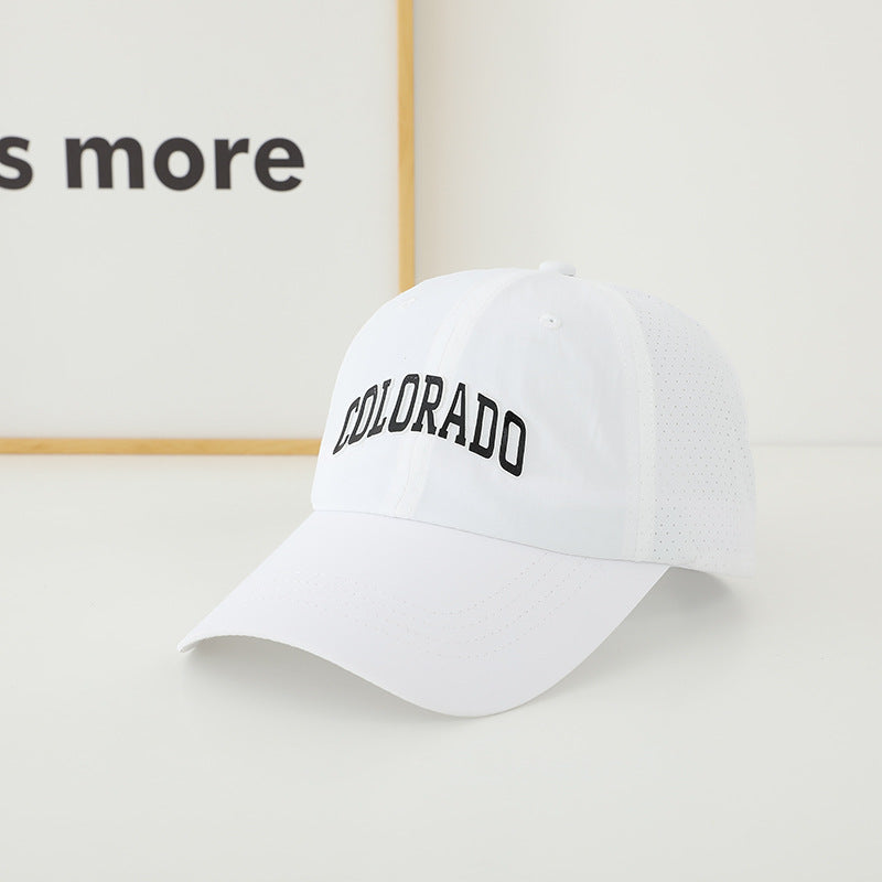 Ladies sporty running cap with breathable mesh Bowlift