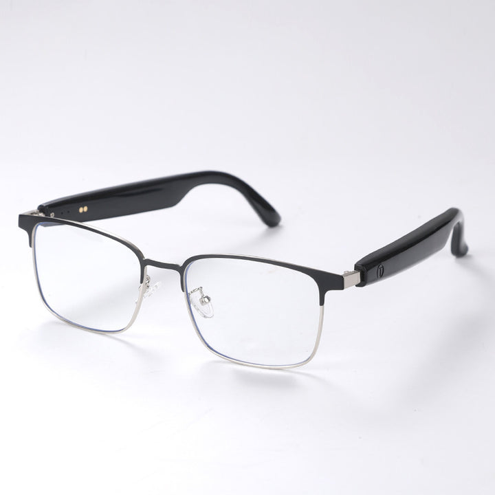 Fashionable glasses with lightweight metal frame Bowlift