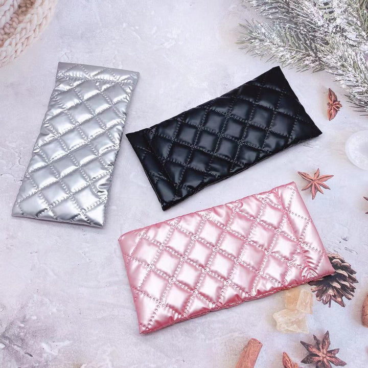 Quilted Leather Eyewear Case Bowlift