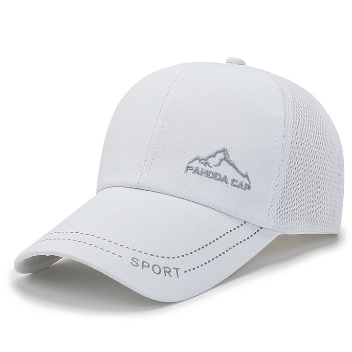 Women Sporty Breathable Mesh Cap Bowlift