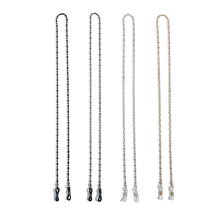 Metallic Eyewear Chain Holder Bowlift
