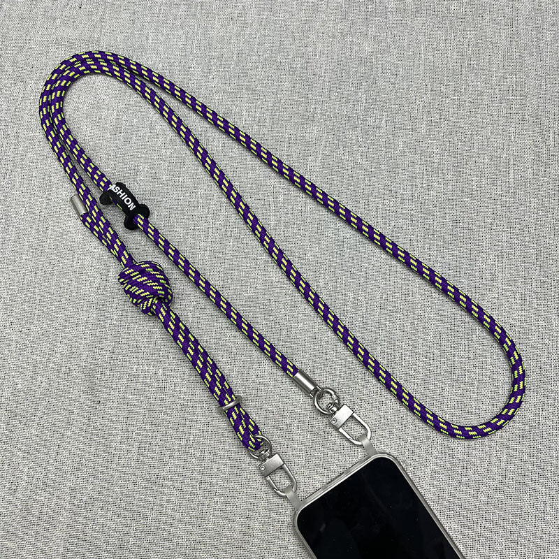 Adjustable Phone Lanyard Strap with Metal Clips Bowlift