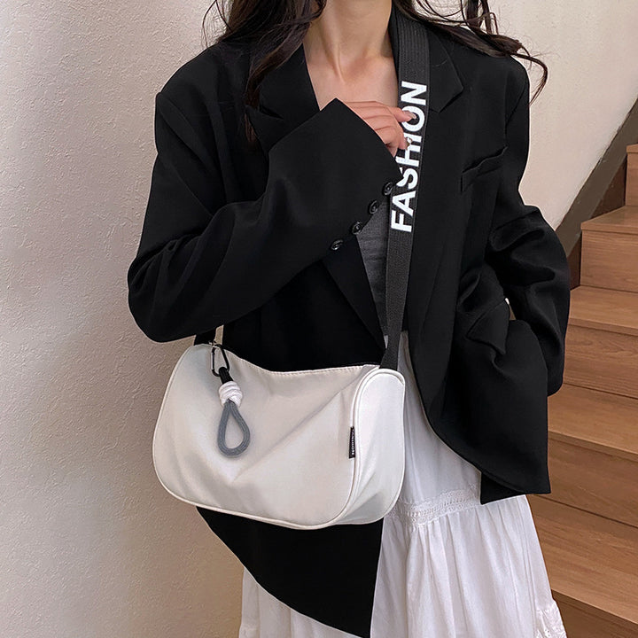 Versatile Soft Fabric Crossbody Bag Bowlift