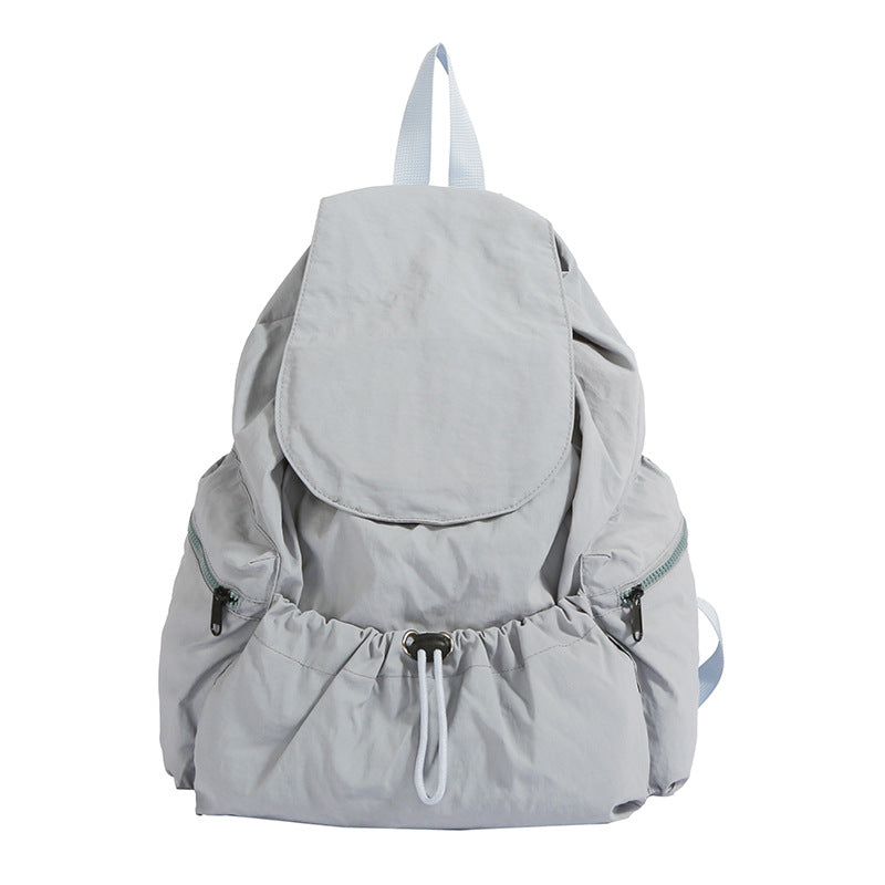 Casual Drawstring Closure Backpack Bowlift