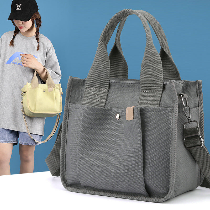 Multi-Pocket Tote Bag Bowlift