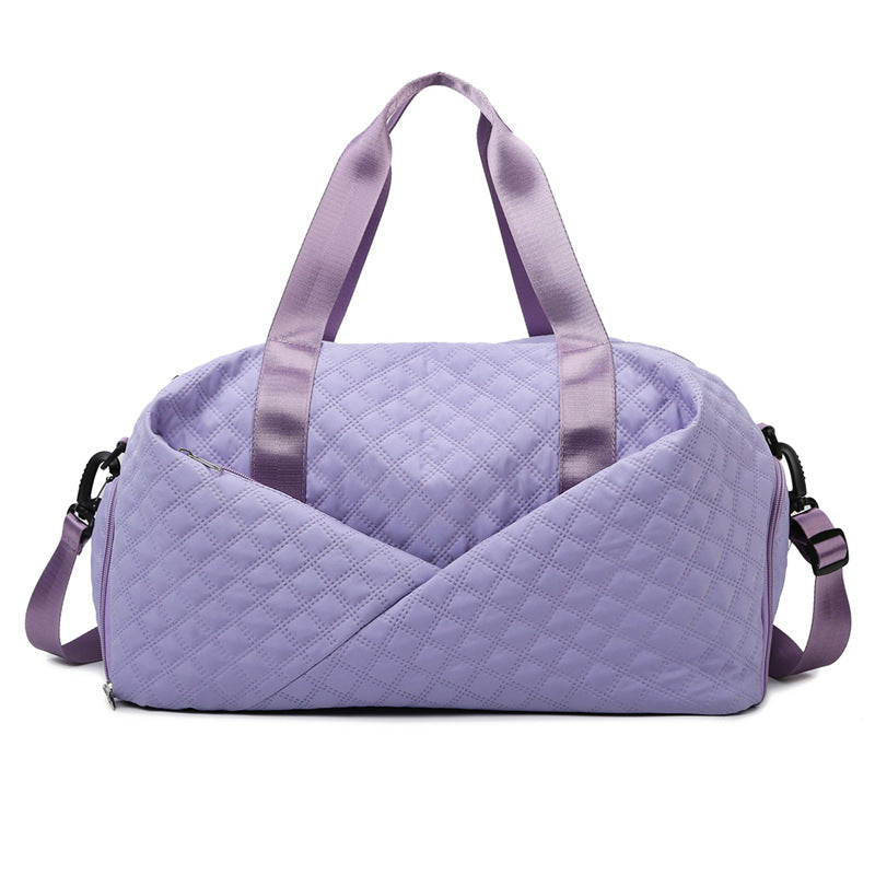 Quilted Lightweight Travel Duffel