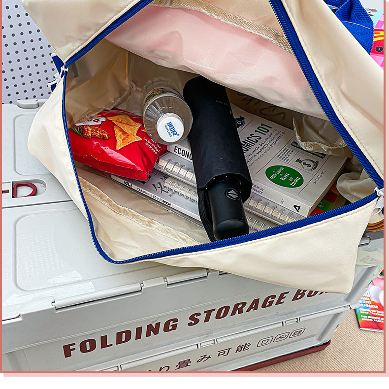 Stylish Multi-Pocket Duffle Bag Bowlift