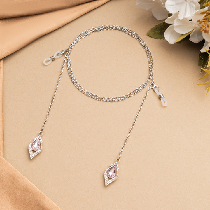 Floral Charm Eyewear Chain Bowlift