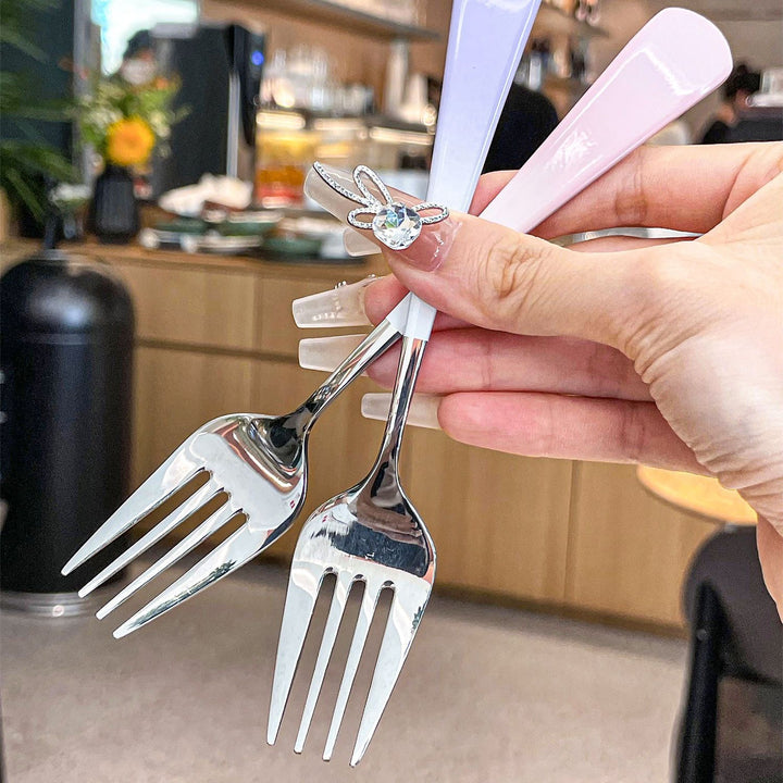 Elegant Dessert Fork Set Bowlift