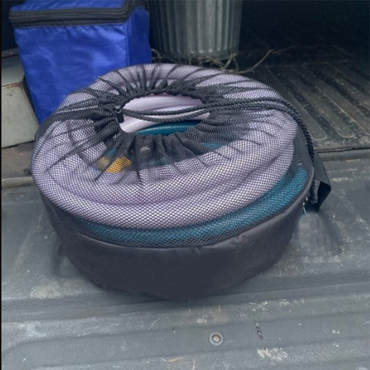 Multifunctional storage bag with mesh surface Bowlift