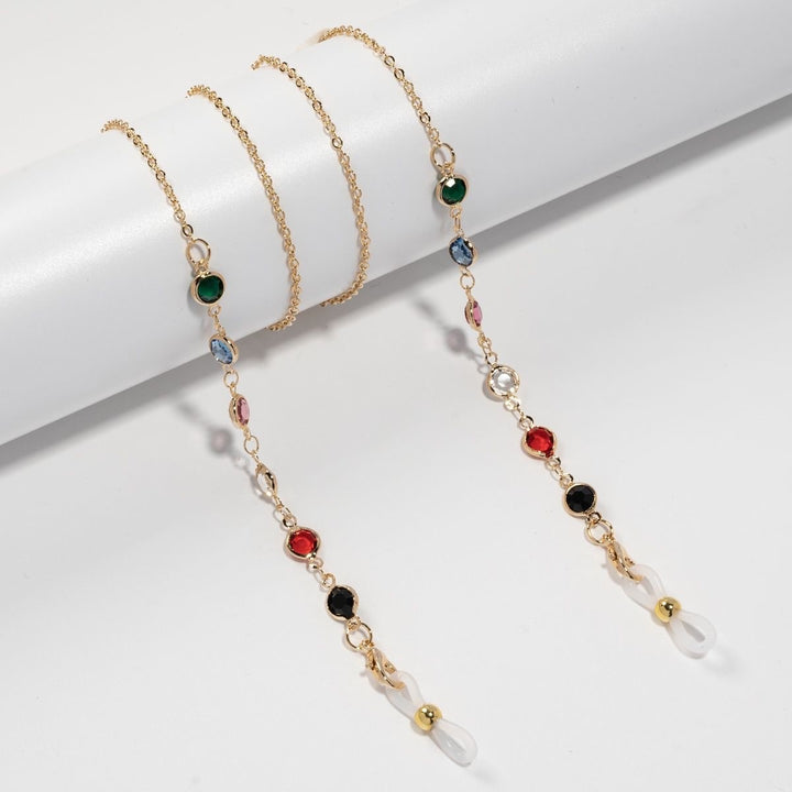 Colorful Beaded Eyewear Chain Bowlift