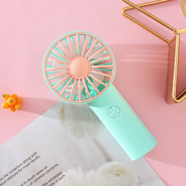 Ladies Portable Hand Fan with Ergonomic Grip and Powerful Battery Bowlift