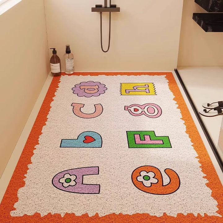 Fun Dinosaur-Themed Bathroom Mat Bowlift