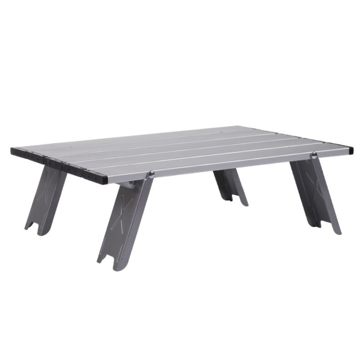 Foldable Camping Table With Lightweight Aluminum Frame Bowlift